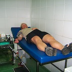 Donating blood in Phnom Penh