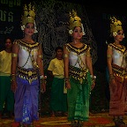 Traditional dansing in Siem Reap