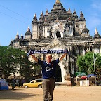 Me outside a temple in Bagan