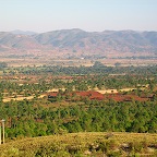 View from the bus from Bagan to Inle Lake 2