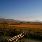 View from the bus from Bagan to Inle Lake 13