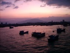 Eveningmood over the fishingboats