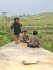 Children in the mountains in north Viet Nam 2
